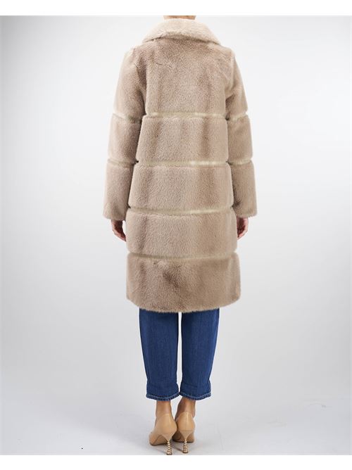 Faux fur coat with inlays Twinset TWIN SET | Fur | TT202012003